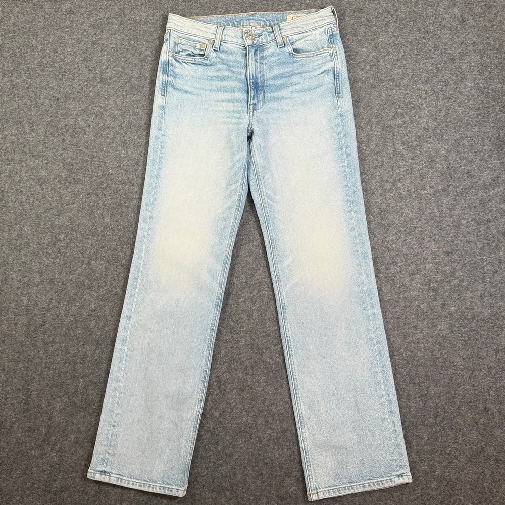 AYR The Roadie Light Wash Straight Leg Jeans Made in LA Women 26L